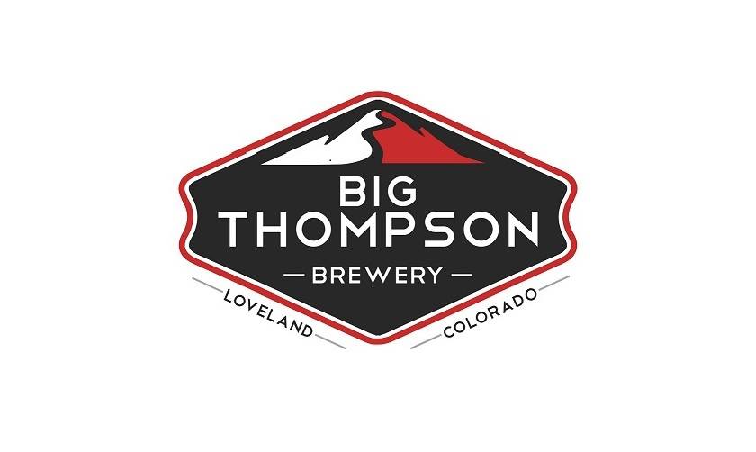 BIG THOMPSON BREWERY loveland colorado white cr STICKER decal craft beer brewing 