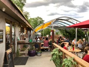 Picture of patio of Carbondale Beer Works